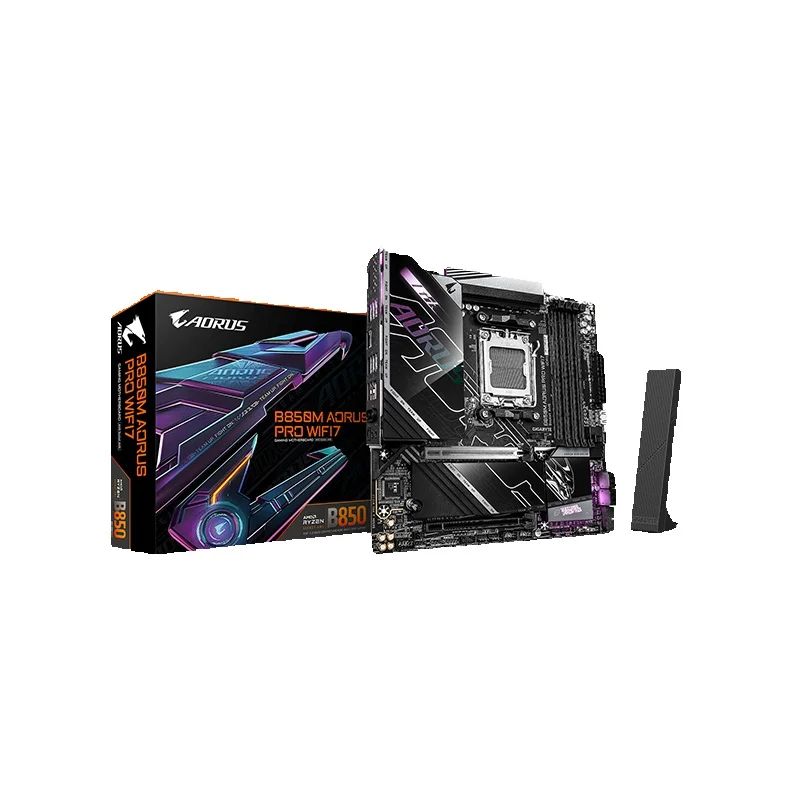 لوحة أم GIGABYTE B850M AORUS P - مراجعة X870E Atx Motherboard وسعره
