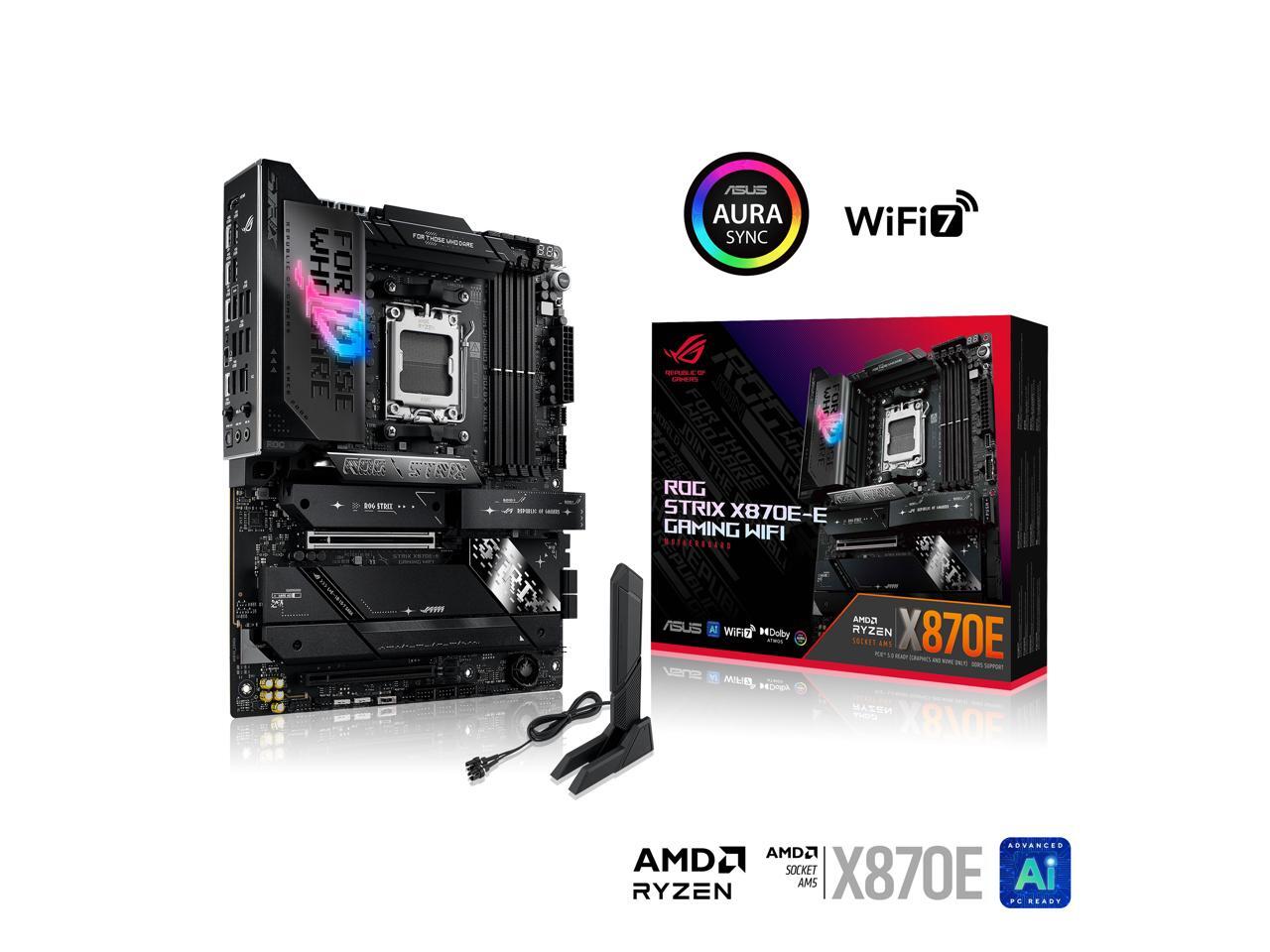 لوحة أم ASUS ROG STRIX X870E-E - مراجعة X870E Atx Motherboard وسعره